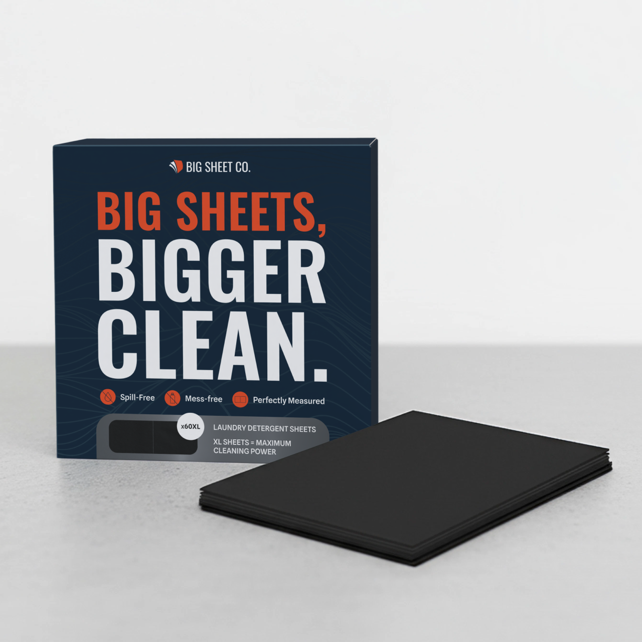 Big Sheet Co. Oversized Laundry Detergent Sheets