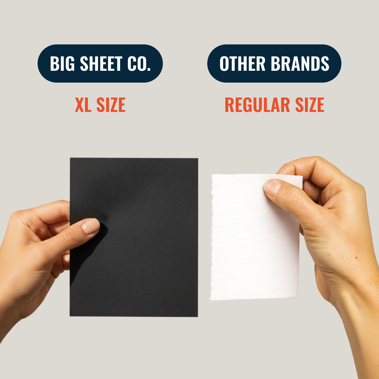 Big Sheet Co. Oversized Laundry Detergent Sheets