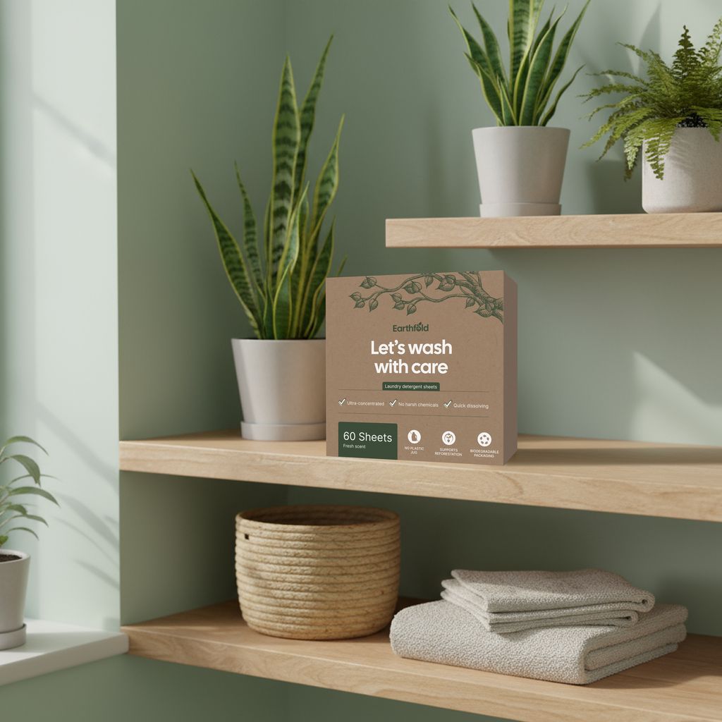 EarthFold Laundry Detergent Sheets