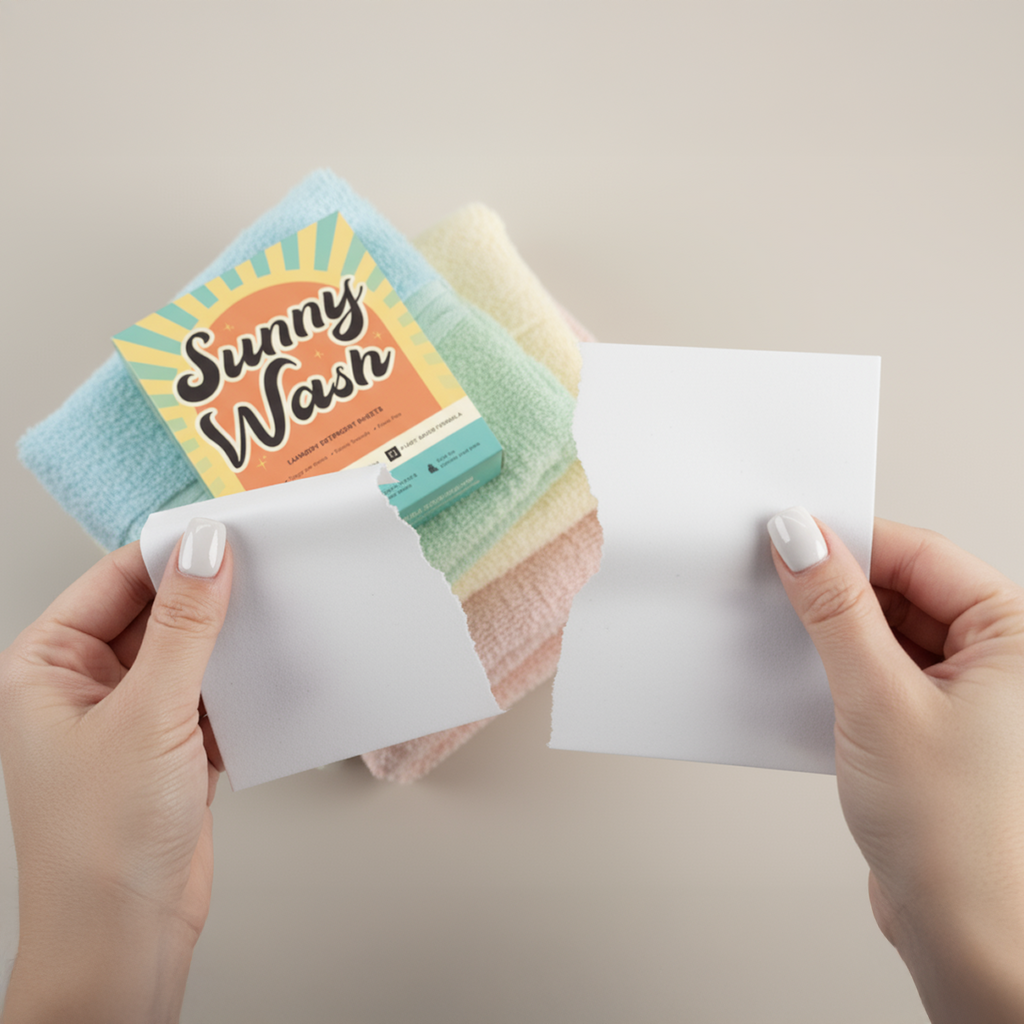 Sunny Wash - Safe and Gentle Laundry Sheets