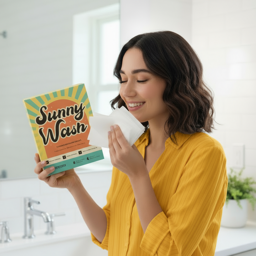 Sunny Wash - Safe and Gentle Laundry Sheets
