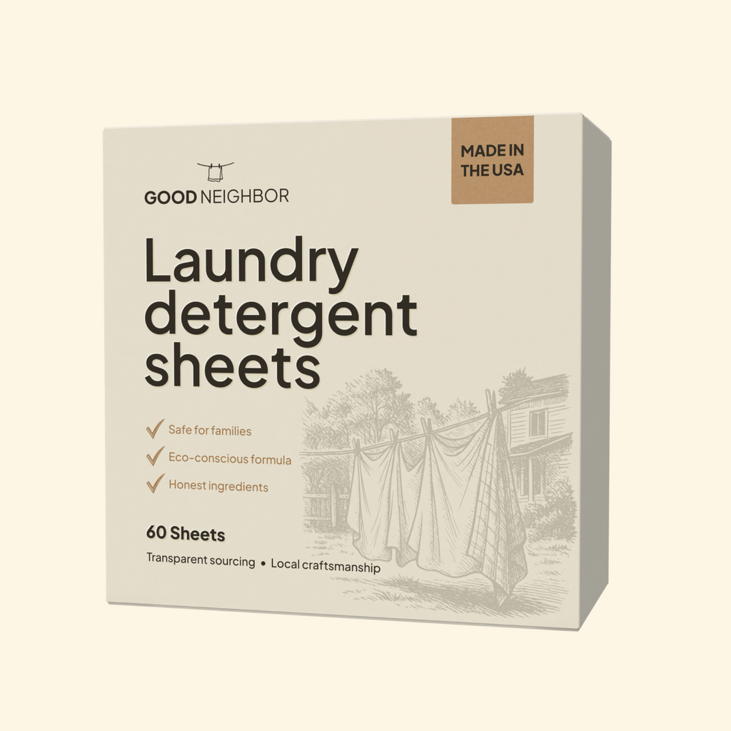 Good Neighbor Laundry Detergent Sheets