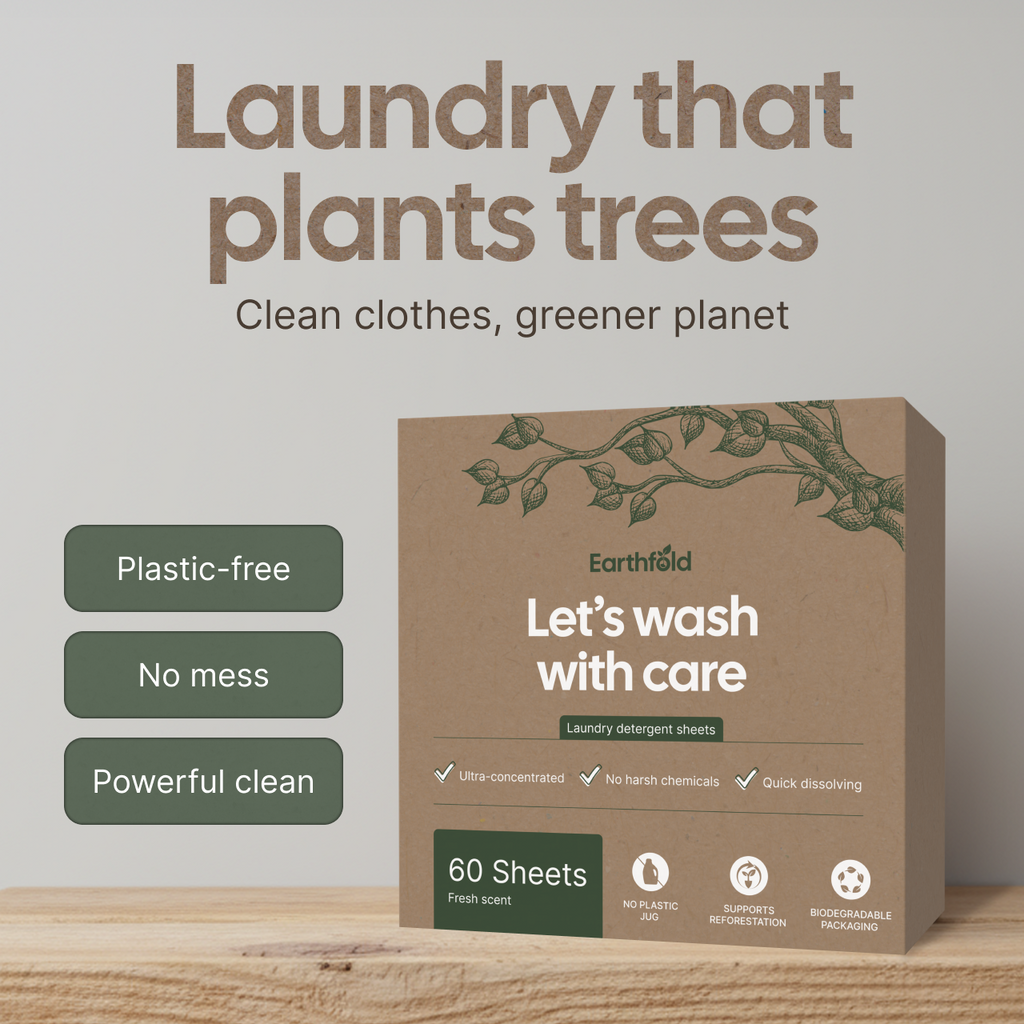 EarthFold Laundry Detergent Sheets