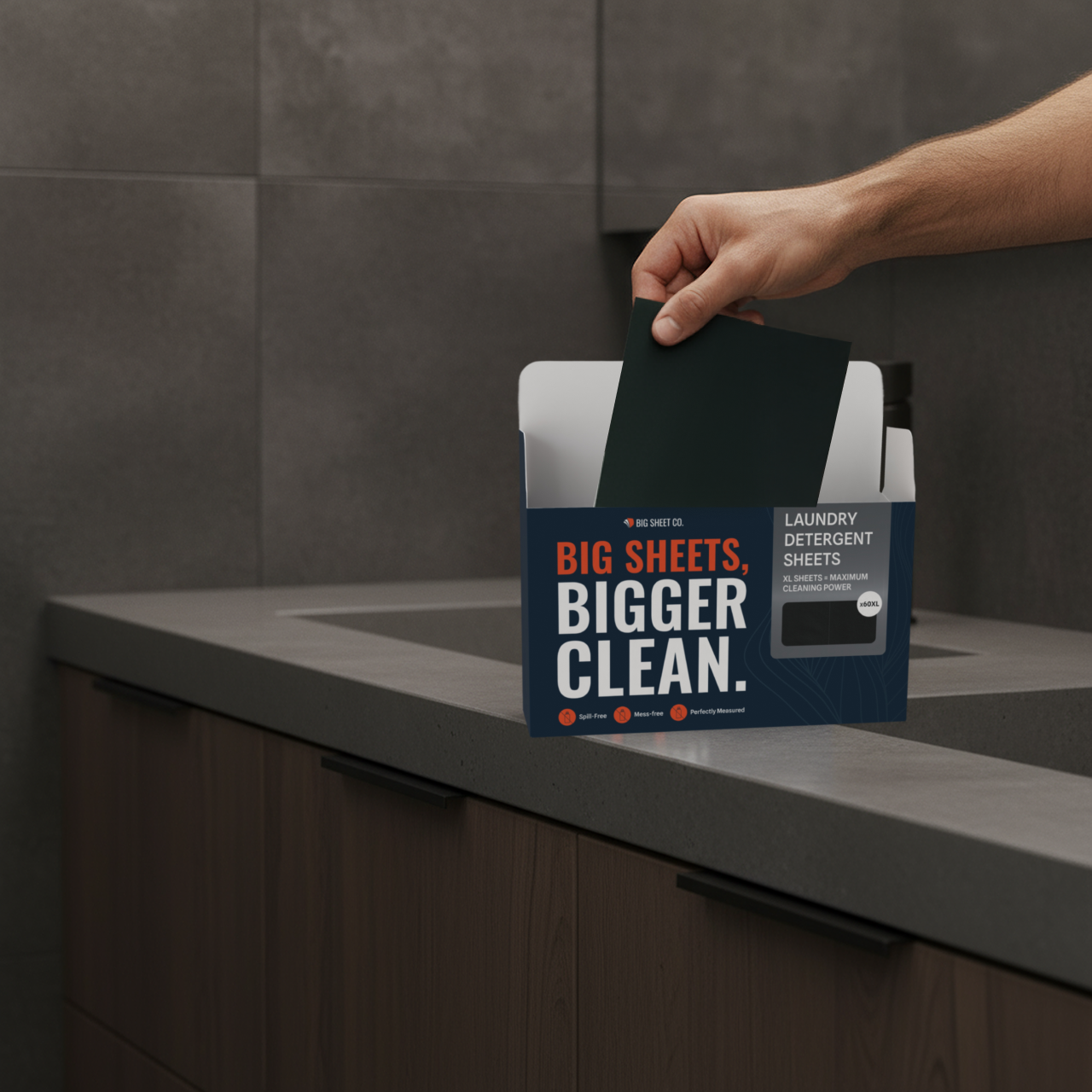 Big Sheet Co. Oversized Laundry Detergent Sheets