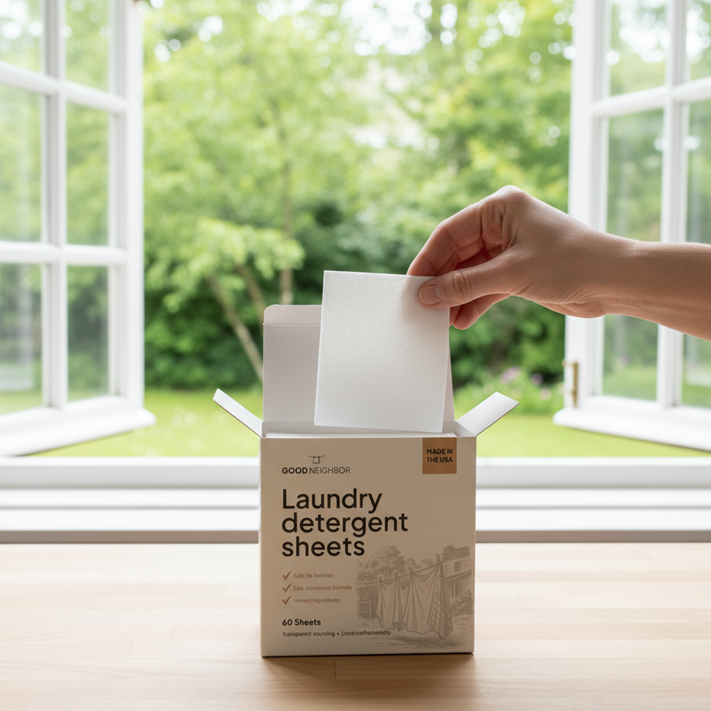 Good Neighbor Laundry Detergent Sheets