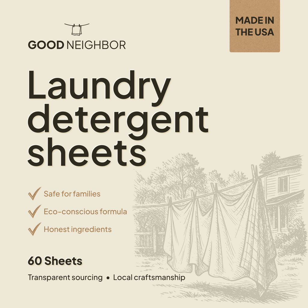 Good Neighbor Laundry Detergent Sheets